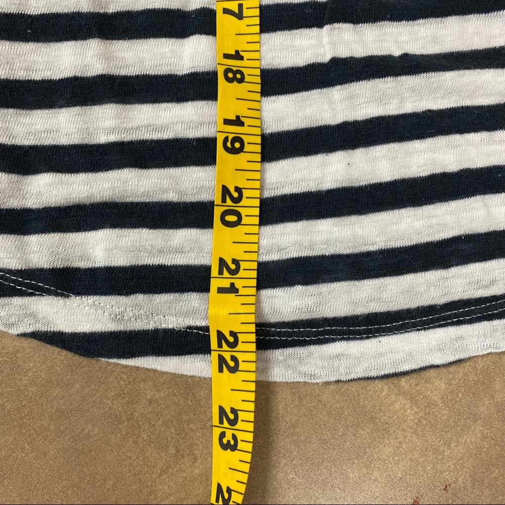 J Crew Blue and white tee shirt top size small - Picture 11 of 14